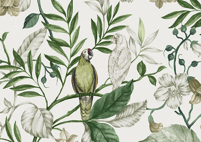 Iquitos, Lush Green - Roman Blind - Image 7